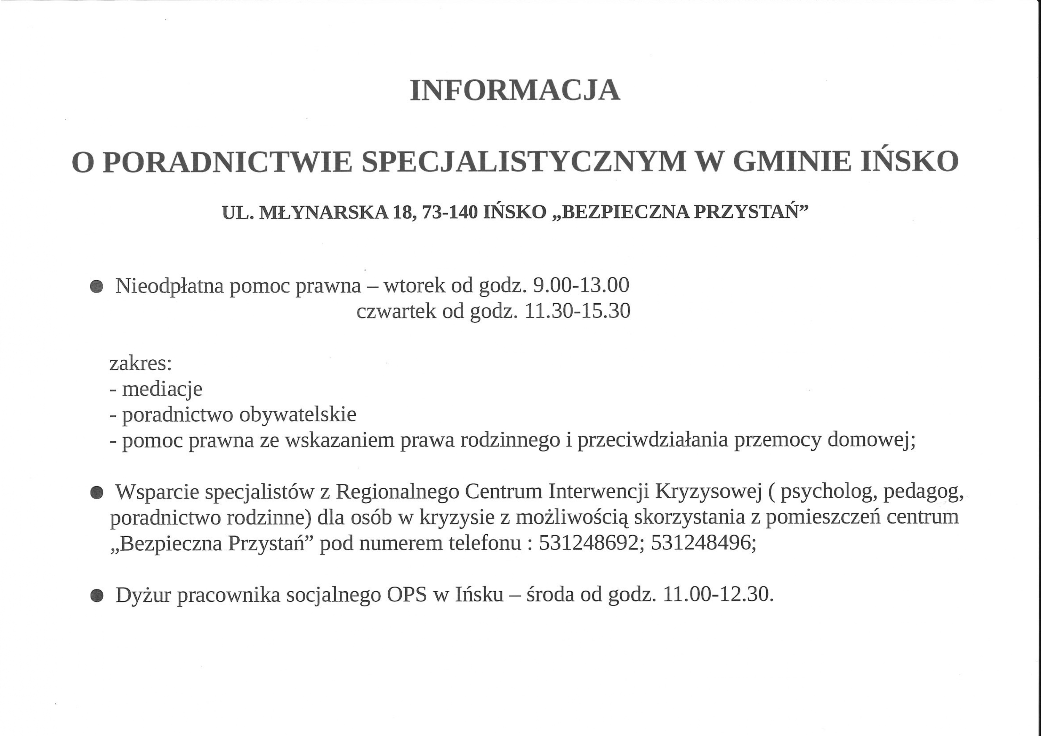 informacja